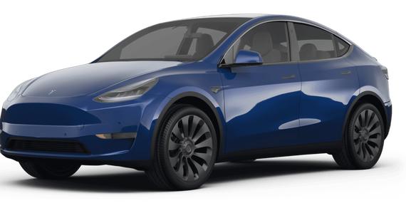 TESLA MODEL Y 2022 7SAYGDEF3NF373502 image